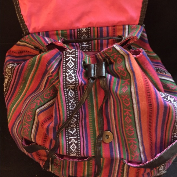 Small Aztec backpack - Picture 4 of 6